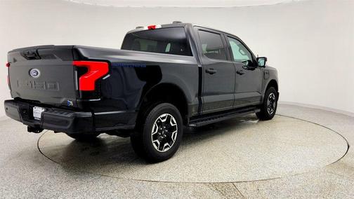 Agate Black Metallic 2023 Ford F-150 Lightning XLT