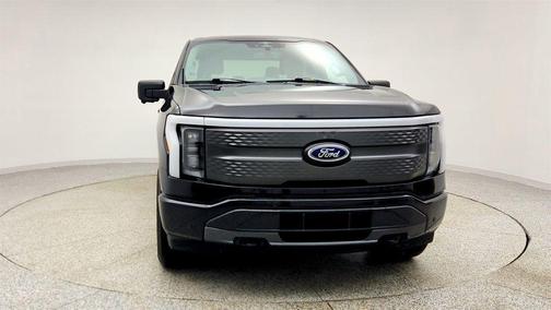 Agate Black Metallic 2023 Ford F-150 Lightning XLT