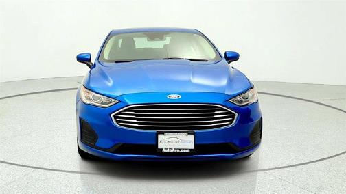 Velocity Blue Metallic 2019 Ford Fusion SE