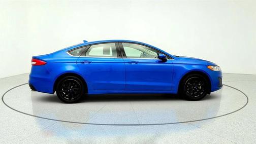 Velocity Blue Metallic 2019 Ford Fusion SE