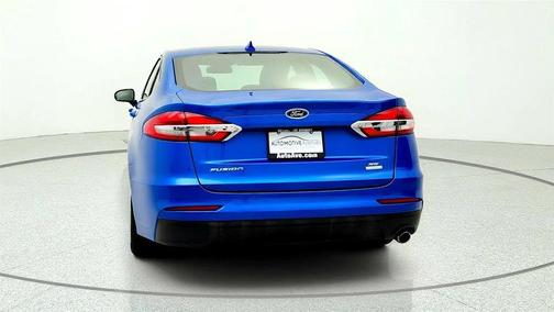 Velocity Blue Metallic 2019 Ford Fusion SE
