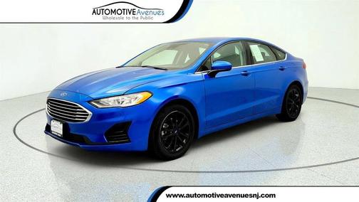 Velocity Blue Metallic 2019 Ford Fusion SE
