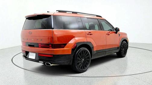 Terracotta Orange 2024 Hyundai SANTA FE Calligraphy