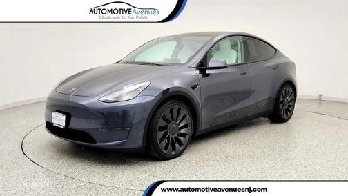 Midnight Silver Metallic 2022 Tesla Model Y Performance Dual Motor All-Wheel Drive