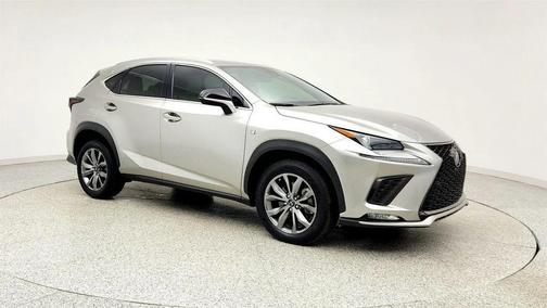 Atomic Silver 2021 Lexus NX 300 F Sport