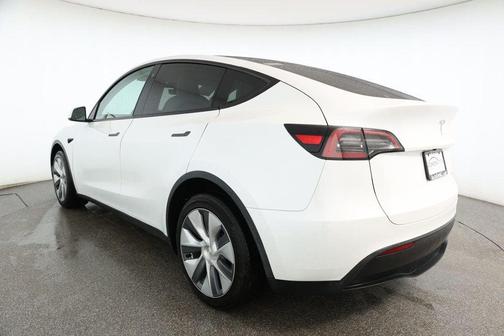 2023 Tesla Model Y Long Range AWD with White & Black Premium Interior