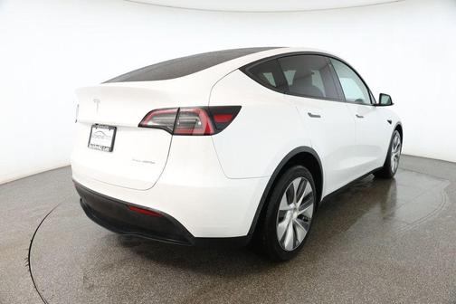 2023 Tesla Model Y Long Range AWD with White & Black Premium Interior