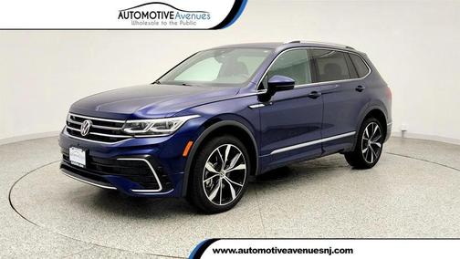 Atlantic Blue Metallic 2024 Volkswagen Tiguan 2.0T SEL R-Line 4MOTION