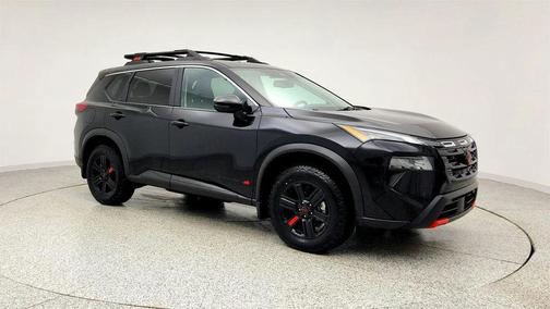 Super Black 2025 Nissan Rogue Rock Creek