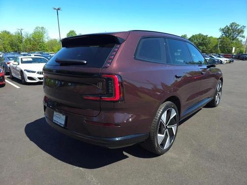 Mulberry Metallic 2025 Volvo EX90 Ultra, Twin Motor Performance, Fully electric, 6 Seats