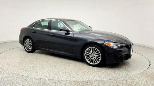 Vulcano Black Metallic 2018 Alfa Romeo Giulia Ti Lusso