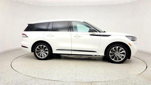 Pristine White Metallic Tri-Coat 2023 Lincoln Aviator Grand Touring AWD