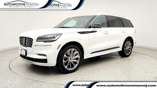 Pristine White Metallic Tri-Coat 2023 Lincoln Aviator Grand Touring AWD