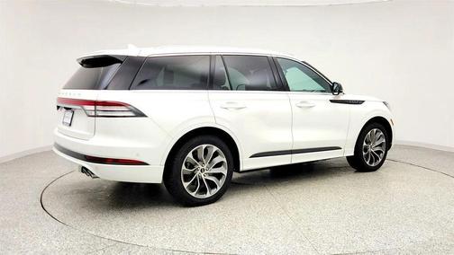 Pristine White Metallic Tri-Coat 2023 Lincoln Aviator Grand Touring AWD