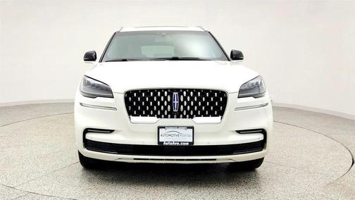 Pristine White Metallic Tri-Coat 2023 Lincoln Aviator Grand Touring AWD