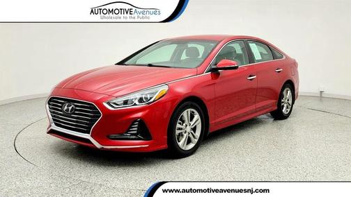 Scarlet Red 2018 Hyundai SONATA SEL