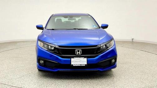 Aegean Blue Metallic 2020 Honda Civic Sport