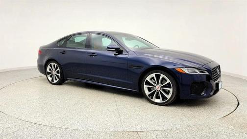 Portofino Blue Metallic 2022 Jaguar XF R-Dynamic SE P300 AWD Automatic