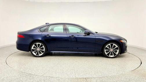 Portofino Blue Metallic 2022 Jaguar XF R-Dynamic SE P300 AWD Automatic