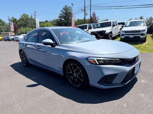 Sonic Gray Pearl 2022 Honda Civic Sport Touring