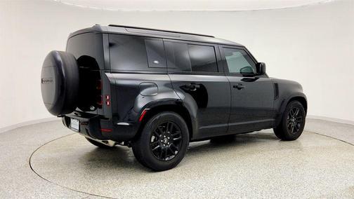 Santorini Black Metallic 2023 Land Rover Defender 110 X-Dynamic SE