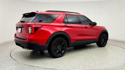 Rapid Red Metallic Tinted Clearcoat 2023 Ford Explorer ST