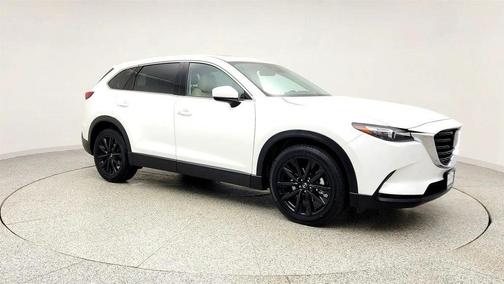Snowflake White Pearl Mica 2023 Mazda CX-9 Touring Plus