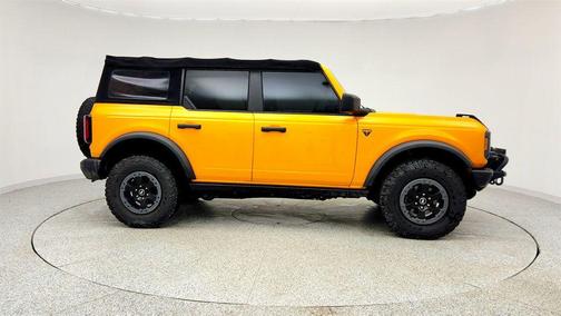 Cyber Orange Metallic Tricoat 2021 Ford Bronco Badlands