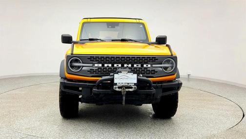 Cyber Orange Metallic Tricoat 2021 Ford Bronco Badlands