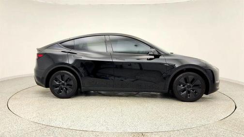 Solid Black 2025 Tesla Model Y Long Range Dual Motor All-Wheel Drive