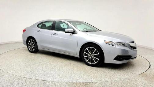 Lunar Silver Metallic 2017 Acura TLX V6 w/Advance Package