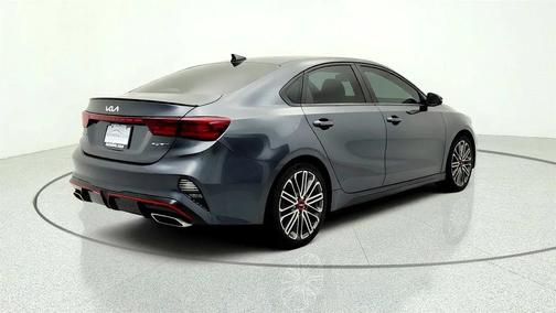Gravity Gray 2022 Kia Forte GT