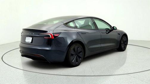 Stealth Grey 2025 Tesla Model 3 Long Range