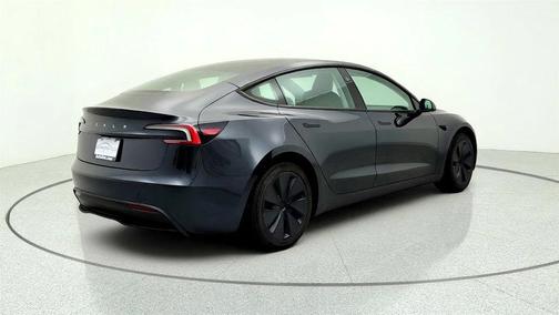 Stealth Grey 2025 Tesla Model 3 Long Range
