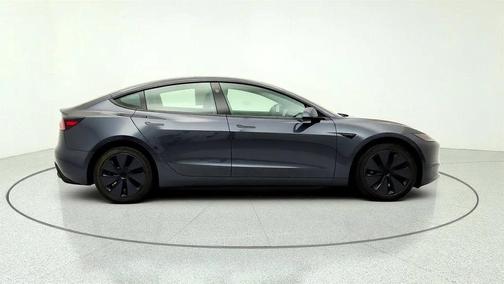 Stealth Grey 2025 Tesla Model 3 Long Range