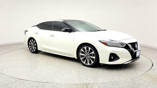 Pearl White Tricoat 2023 Nissan Maxima 3.5 Platinum