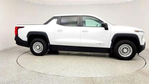 Summit White 2024 Chevrolet Silverado EV Work Truck