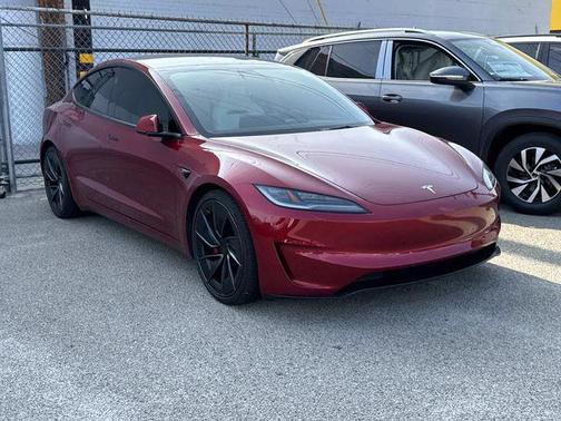 Ultra Red 2025 Tesla Model 3 Performance