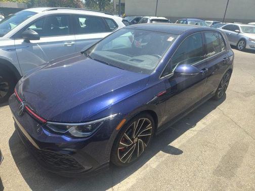 Atlantic Blue Metallic 2024 Volkswagen Golf GTI 2.0T S DSG