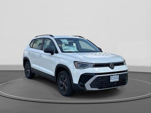 Pure White 2026 Volkswagen Taos S