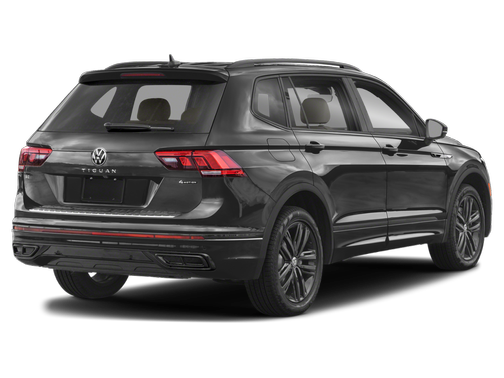 Platinum Gray Metallic 2023 Volkswagen Tiguan 2.0T SE R-Line Black