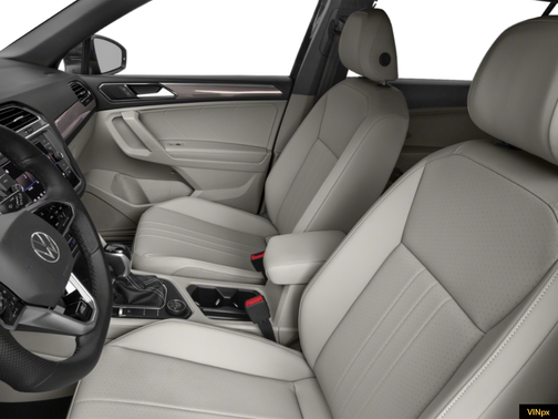 Platinum Gray Metallic 2023 Volkswagen Tiguan 2.0T SE R-Line Black