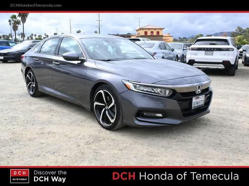 Modern Steel Metallic 2018 Honda Accord Sport
