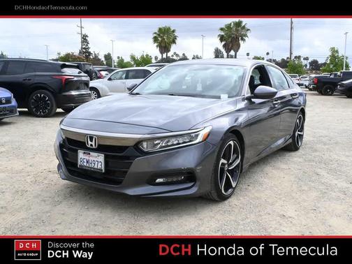 Modern Steel Metallic 2018 Honda Accord Sport