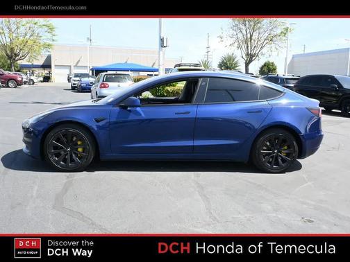 Deep Blue Metallic 2022 Tesla Model 3 Standard Range
