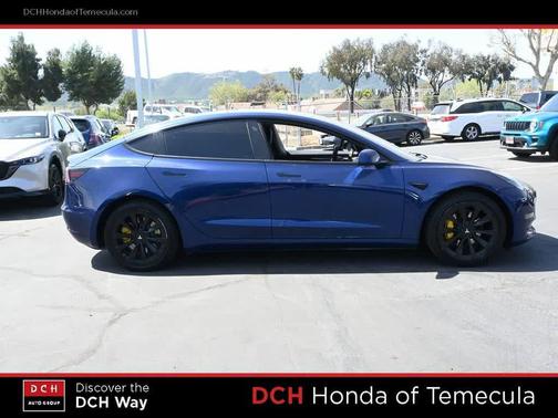 Deep Blue Metallic 2022 Tesla Model 3 Standard Range
