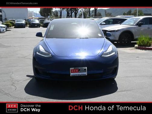 Deep Blue Metallic 2022 Tesla Model 3 Standard Range