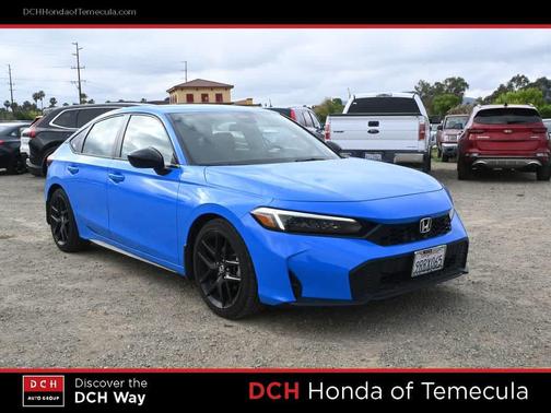 Boost Blue Pearl 2025 Honda Civic Sport