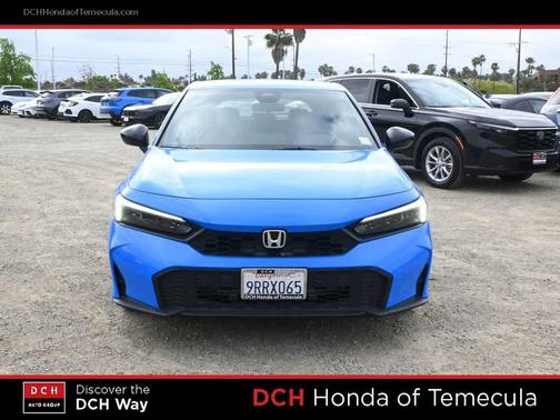 Boost Blue Pearl 2025 Honda Civic Sport