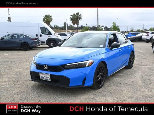 Boost Blue Pearl 2025 Honda Civic Sport